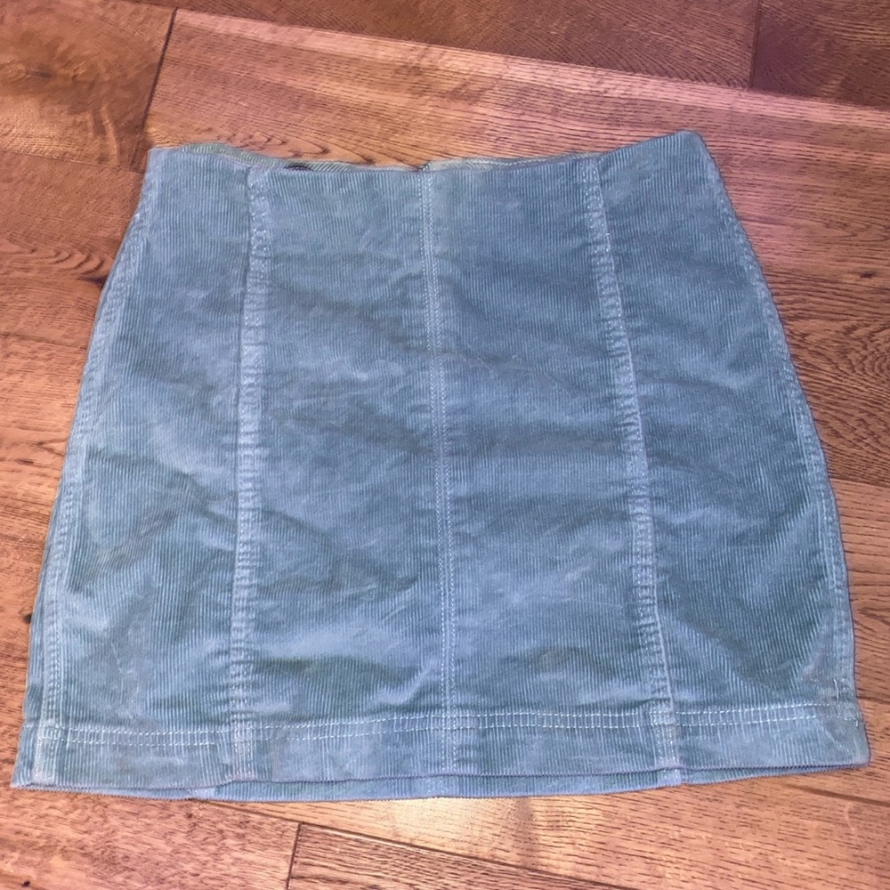 corduroy pencil skirt